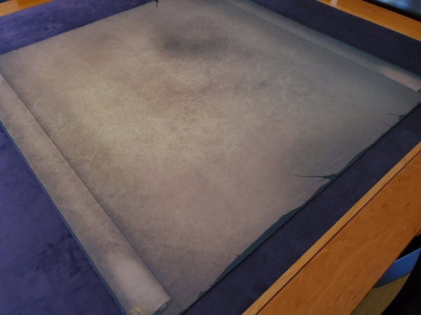Parchment Play mat / GripMat Perfect for D&D, Pathfinder, Gloomhaven, and more