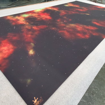 Orange Nebula GripMat Perfect for Star Wars X-Wing or Armada