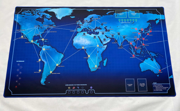 28" x 48" 5-player Pandemic game mat  Unofficial Upgrade