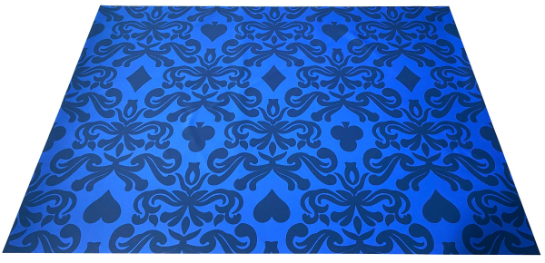 Blue Poker Table mat / Card Mat  Multiple sizes! Perfect for Card games, Miniatures, RPGs and Table top gaming!