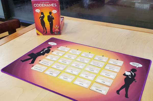 CODENAMES 24x16 GripMat / Play mat with stitched edging  Unofficial Upgrade
