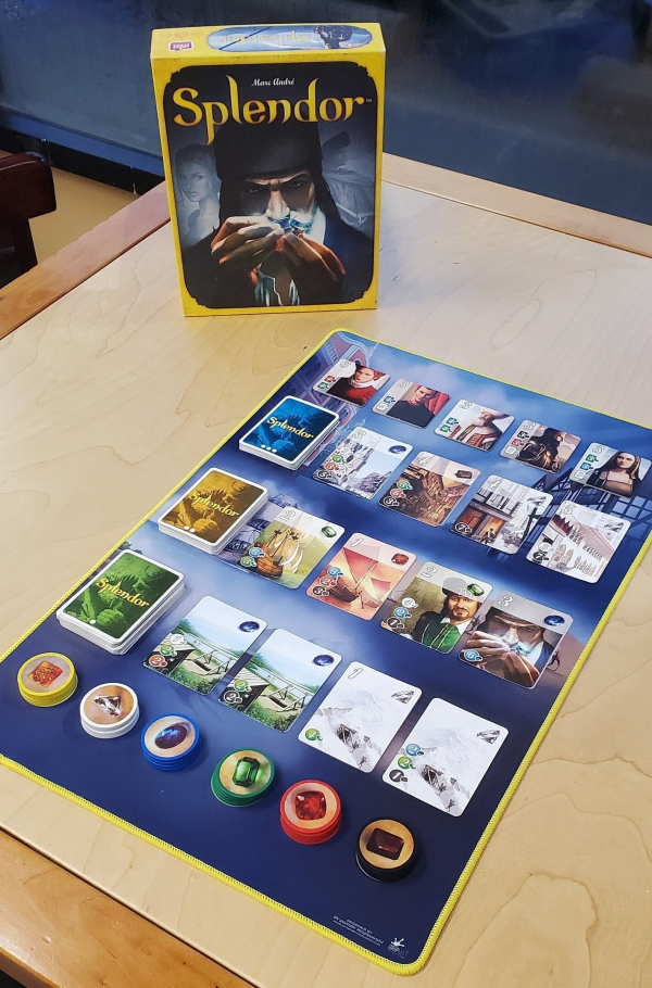 Splendor 24x16 GripMat / Play mat with stitched edging  Unofficial Upgrade