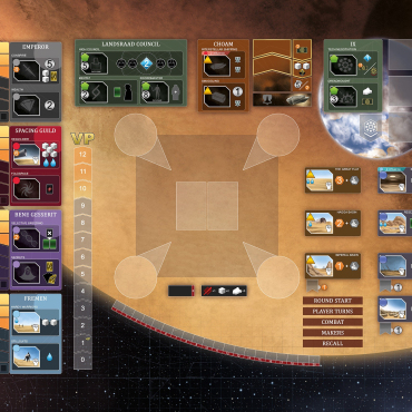 Dune Imperium  Rise of IX Play Mat  Unofficial Upgrade