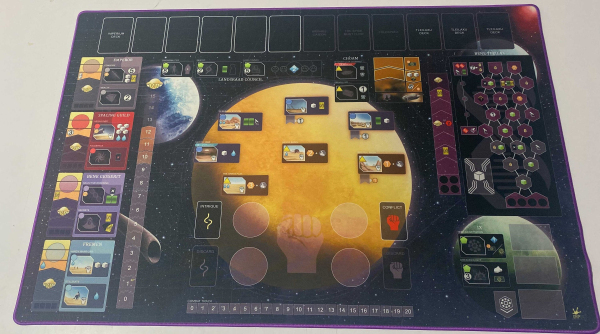 24 x 36 Dune Imperium double-sided: Immortality / Rise of IX & Immortality Play Mat  Unofficial Upgrade