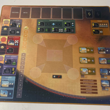 Dune Imperium double-sided Base mat and  Rise of IX Play Mat  Unofficial Upgrade