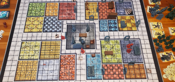 36" x 29" Heroquest WIDE or NARROW CORRIDOR GripMat Perfect for Epic game nights of fun  Unofficial Upgrade