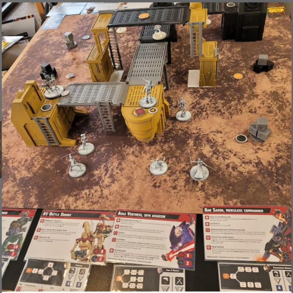 Brown Earth / Wasteland Play mat Perfect for Star Wars Shatterpoint, Gloomhaven, Lord of the Rings, Puzzles and more!