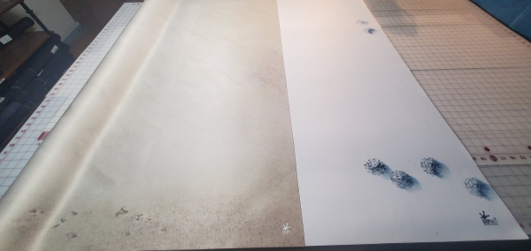 Double Sided Snowfield/Desert GripMat printed on both sides Perfect for X-Wing, D&D, Pathfinder, Warhammer 40k and more!