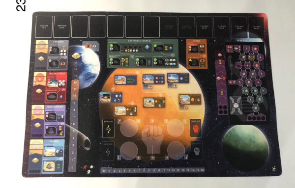 24 x 36 Dune Uprising double-sided: Immortality / 5-6 player Immortality Play Mat  Unofficial Upgrade