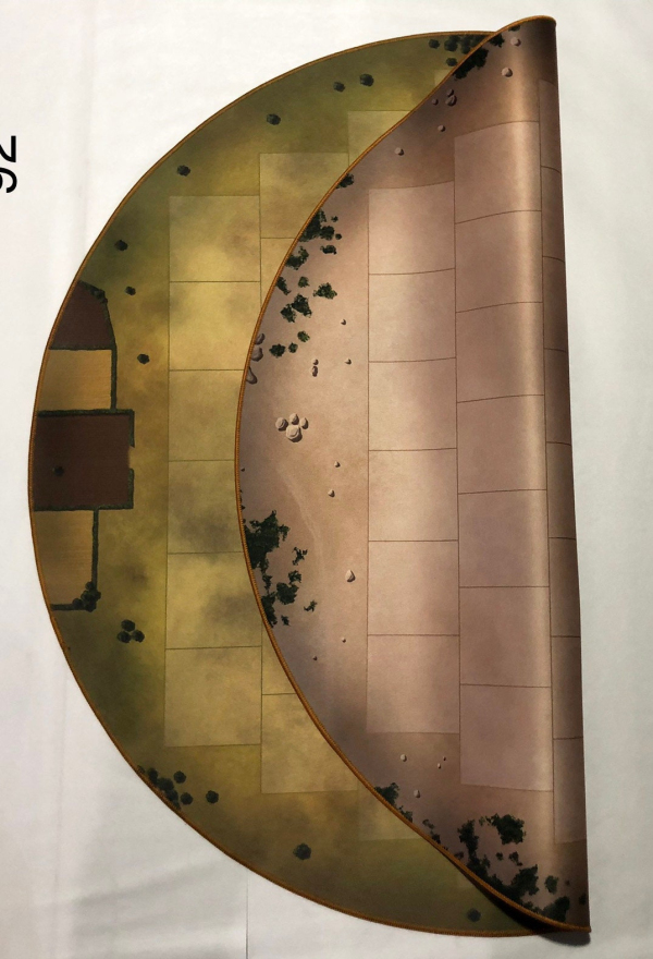 36" Diameter Undaunted D-Day and North Africa Play Mat  Unofficial Upgrade