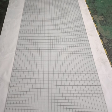 Ivory White Play mat w/ 1" Grid / GripMat Perfect for D&D, Pathfinder, Daggerheart, and more!  Dry/Wet Erase Compatible