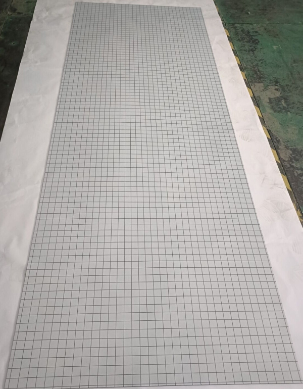 Ivory White Play mat w/ 1" Grid / GripMat Perfect for D&D, Pathfinder, Daggerheart, and more!  Dry/Wet Erase Compatible