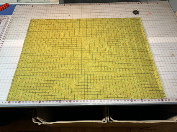 35.5" x 47.25" Wheatfield mat with 1" Grid