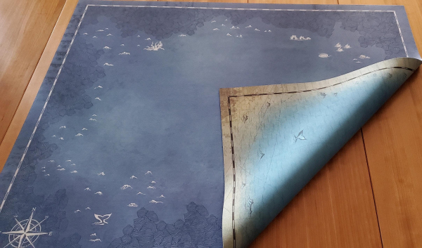 Double-Sided Spirit Island GripMat 36" x 30" Perfect for Spirit Island, Settlers of Catan, Forgotten Seas, or Rise of Atlantis