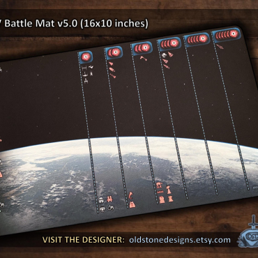 Star Wars Rebellion Battlemat 16" x 10"