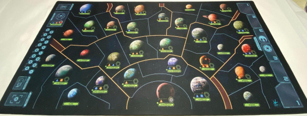 Star Wars Rebellion Playmat / GripMat 30" x 60"  Unofficial Upgrade