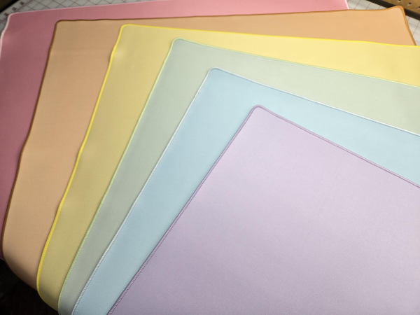 Mahjong: 85 x 85cm / 33.5" x 33.5" Variety of Pastels Play Mat - Perfect for Mahjong!