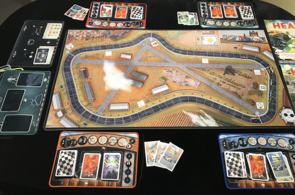 Silverstone and Watkins Glen tracks Double-Sided Heat: Pedal to the Metal 38" x 20.5" Play Mat  Unofficial Upgrade