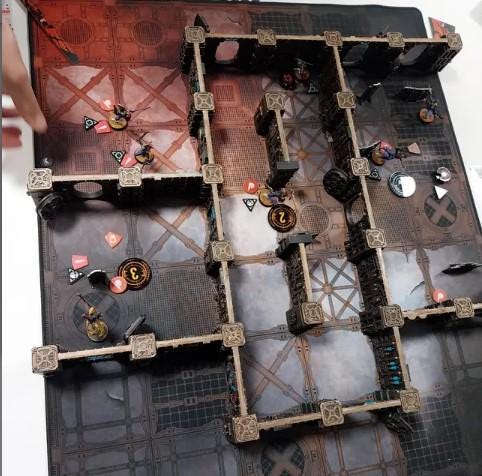 28" x 24" / 70.3 x 60.7CM Kill Team Into the Dark / Gallowdark Play Mat  Unofficial Upgrade