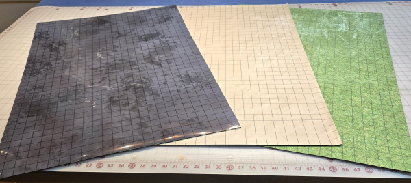 DRY/WET ERASE Mats - 24" x 36" - Rubber backed so that they lie flat