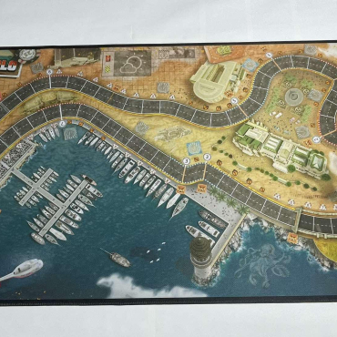 Monte Carlo and Monza tracks Double-Sided Heat Pedal to the Metal 41" x 20.5"  Play Mat  Unofficial Upgrade