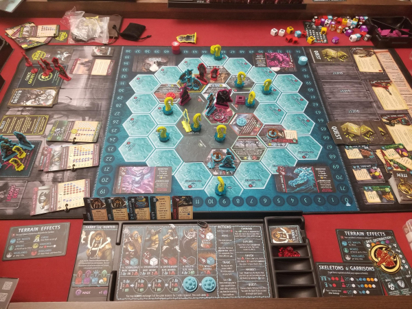 Uprising: Curse of the Last Emperor Play Official playmat 115 cm x 58 cm