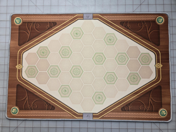 Warchest Play mat  21" x 14"  Unofficial Upgrade