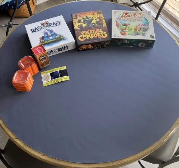 Grey Play mat / GripMat  Multiple sizes! Perfect for Miniatures, Puzzles, RPGs and Table top gaming!