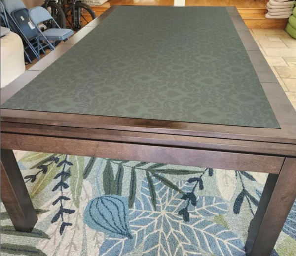 Green Poker Table mat / Card Mat  Multiple sizes! Perfect for Card games, Miniatures, RPGs and Table top gaming!