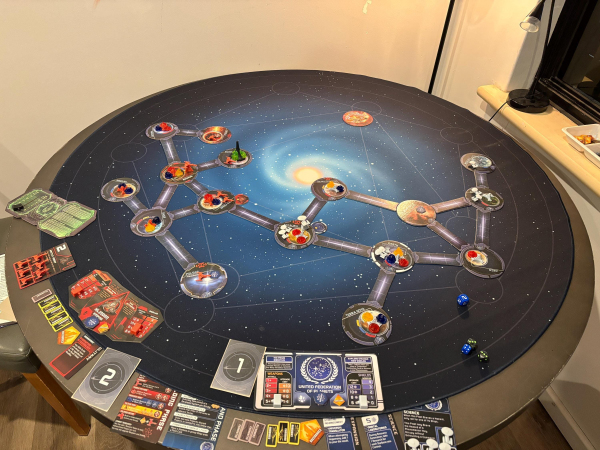 Star Trek Ascendancy 48" diameter GripMat  Unofficial Upgrade