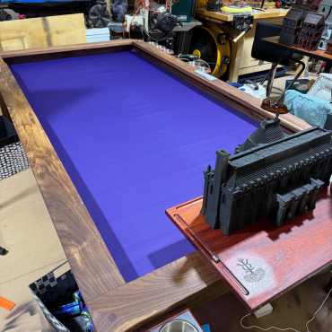 Purple Play mat / GripMat  Multiple sizes! Perfect for Miniatures, Puzzles, RPGs and Table top gaming!