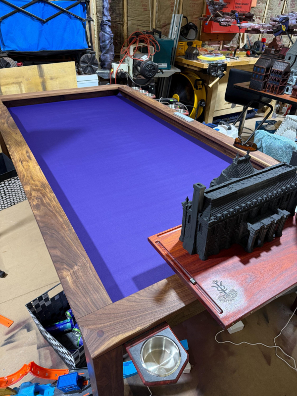 Purple Play mat / GripMat  Multiple sizes! Perfect for Miniatures, Puzzles, RPGs and Table top gaming!