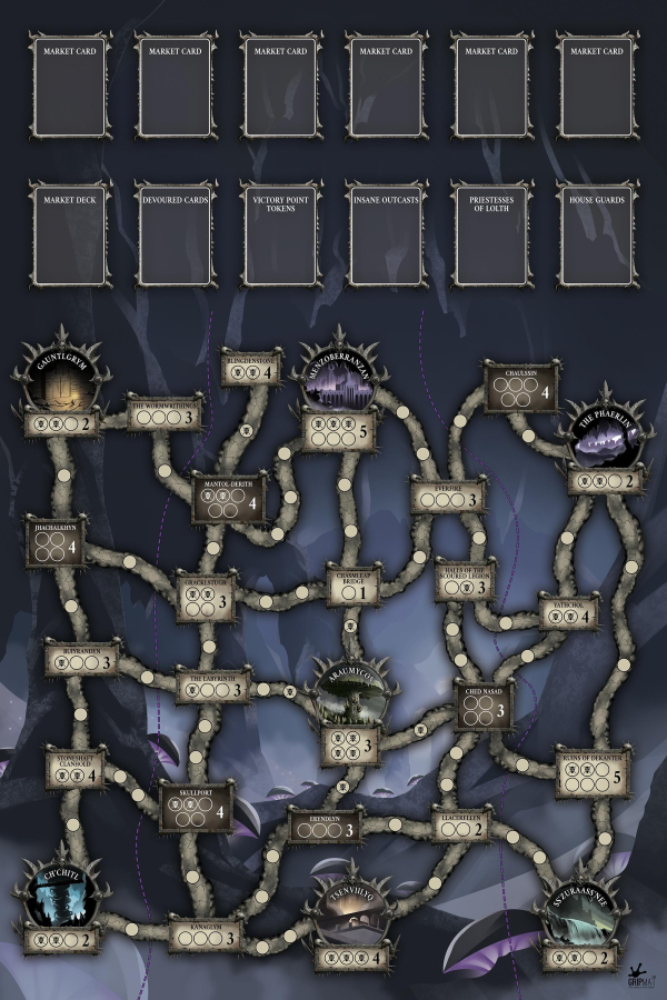 Tyrants of the Underdark Play Mat - Unofficial Upgrade