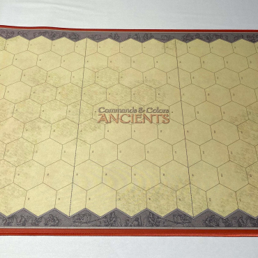 Pre-Order Command & Colors - Ancients 30x20 GripMat / Play mat with stitched edging  Official Upgrade