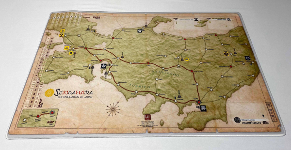 Pre-Order Sekigahara 34x22 GripMat / Play mat with stitched edging  Official Upgrade