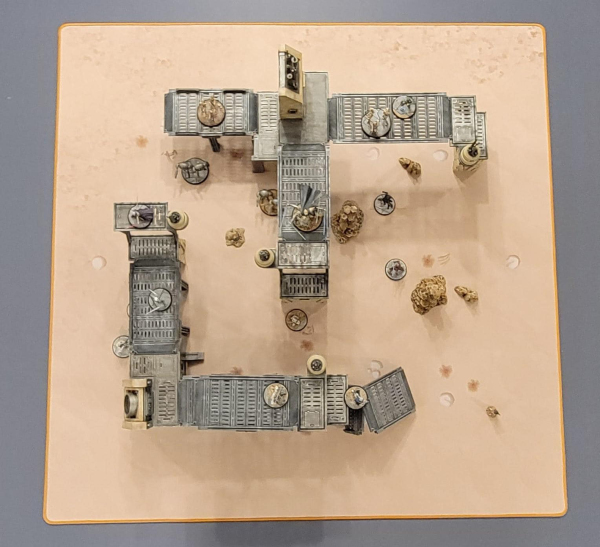 36" x 36" Star Wars 3rd ed Shatterpoint mats: pre-measured objectives support ALL EXPANSIONS