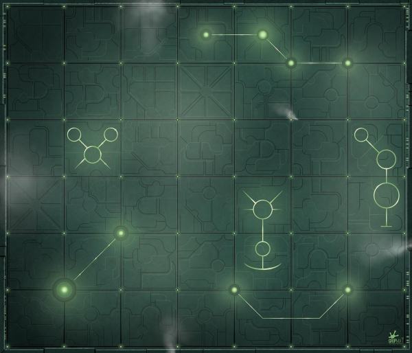 Pre-Order 28" x 24" Kill Team Tomb World Play mat  Unofficial Upgrade