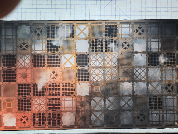 28" x 48" / 70.3 x 121.4CM Kill Team Boarding Action Into the Dark / Gallowdark Play Mat  Unofficial Upgrade