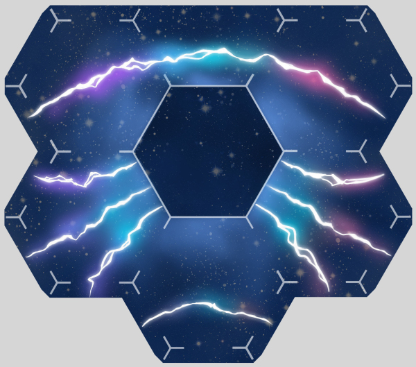 Twilight Imperium 4th edition 3 or 5-player Wormhole / Hyperlane Tile ONLY  Unofficial Upgrade