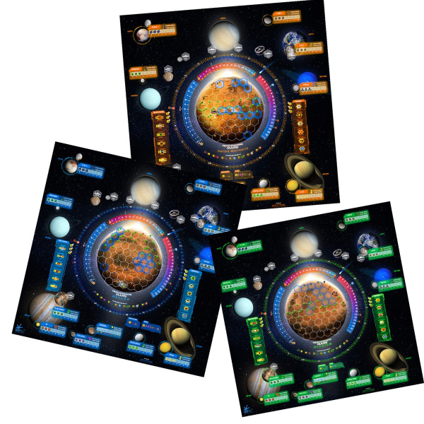 Terraforming Mars 36" x 36"Collection: Base / Hellas / Elysium GripMat