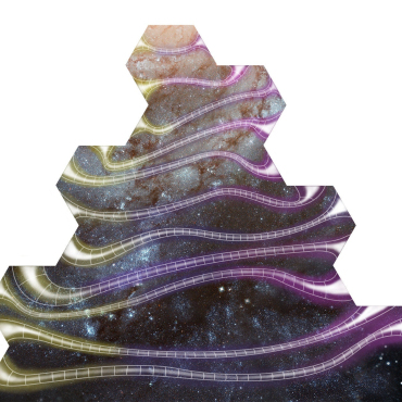 Eclipse and Eclipse Second Dawn GripMat - 5th Player Wormhole / Hyperlane Tile ONLY (works with 1st and 2nd edition)