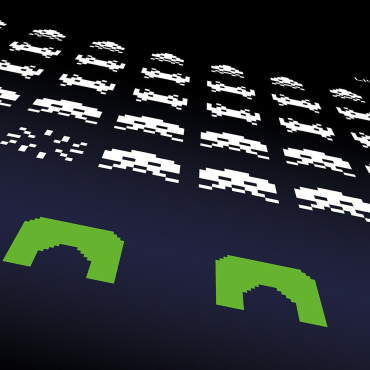 Classic Arcade Desk Mat - Variable size
