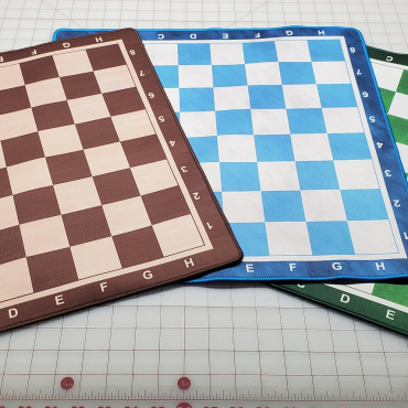 18 x 18 Portable Chess Board with 2" squares GripMat