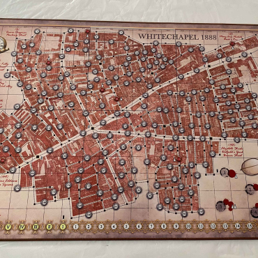24" x 36" Letters From Whitechapel & Whitehall Mysteries GripMat with stitched edging  Unofficial Upgrade