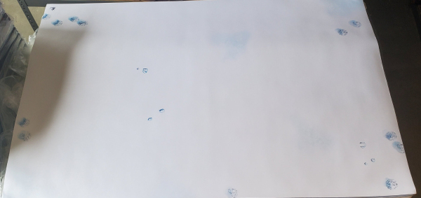 Snowscape Play mat / GripMat  Multiple sizes! Perfect for Miniatures, RPGs and Table top gaming!