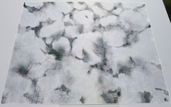 36" x 48" Frostgrave  Play mat / GripMat Multiple sizes! Perfect for Frosthaven, Battletech, Miniatures, RPGs and Table top gaming!