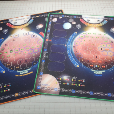 Terraforming Mars 24"x28" Colonies/Venus: Base mat, Hellas/Elysium, Vestitas Borealis/Utopia Plantia, Terre Cimmeria/Solar Planium
