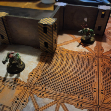 Spaceship / Kill Team Into the Dark / Gallowdark Play Mat  Unofficial Upgrade