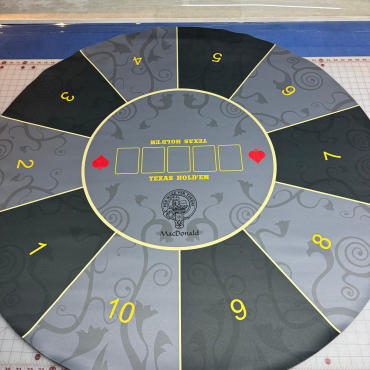 48" Diameter Round MacDonald Family Crest