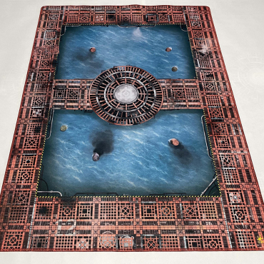 30" x 22" double-sided Kill Team Bheta Decima Play mat  Unofficial Upgrade